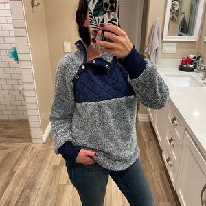 Navy blue sweater
